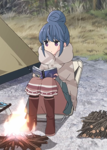Poster for Laid-Back Camp: Katsudou Kiroku Eizou