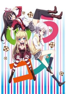 Poster for Ore no Nounai Sentakushi ga, Gakuen Love Comedy wo Zenryoku de Jama Shiteiru