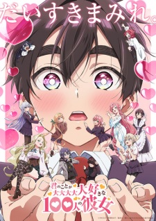 Poster for Kimi no Koto ga Daidaidaidaidaisuki na 100-nin no Kanojo 2nd Season