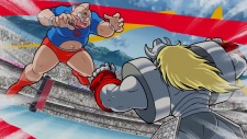 Poster for Kinnikuman x Cup Noodles: Power Up shita Pro-hen
