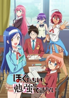 Poster for Bokutachi wa Benkyou ga Dekinai