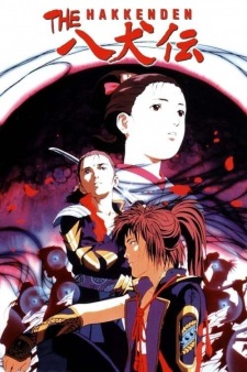 Poster for The Hakkenden