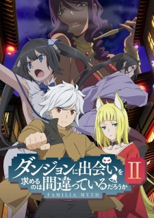 Poster for Dungeon ni Deai wo Motomeru no wa Machigatteiru Darou ka II
