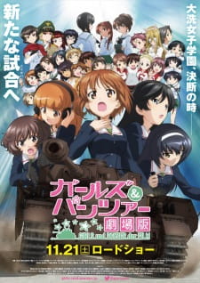 Poster for Girls & Panzer Movie