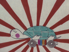 Poster for Jidousha ni Natta Kame no Uta