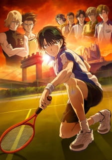 Poster for Tennis no Oujisama Movie 2: Eikokushiki Teikyuu Shiro Kessen!