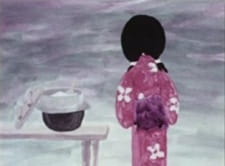Poster for Osamishi Tani no Wakare Uta
