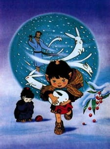 Poster for Oni no Ko to Yuki Usagi