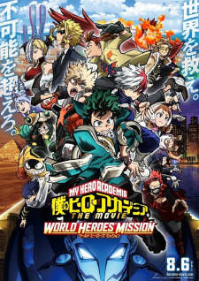 Poster for Boku no Hero Academia the Movie 3: World Heroes' Mission