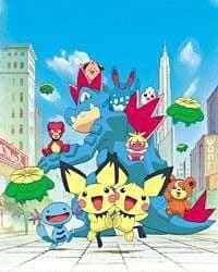Poster for Pokemon: Bokutachi Pichu Brothers - Party wa Oosawagi! no Maki