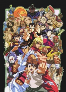 Poster for Street Fighter Zero The Animation