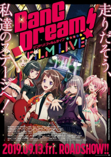Poster for BanG Dream! Film Live