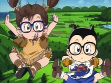 Poster for Dr. Slump: Hoyoyo! Arale no Himitsu Dai Koukai da yo!!