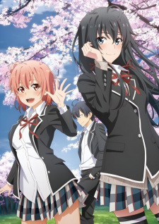 Poster for Yahari Ore no Seishun Love Comedy wa Machigatteiru. Kan: Dakara, Shishunki wa Owarazu ni, Seishun wa Tsuzuiteiku.