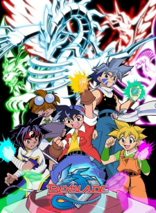 Poster for Bakuten Shoot Beyblade