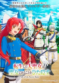 Poster for Tensei shita Daiseijo wa, Seijo de Aru Koto wo Hitakakusu
