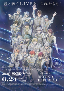 Poster for IDOLiSH7 Movie: LIVE 4bit - BEYOND THE PERiOD