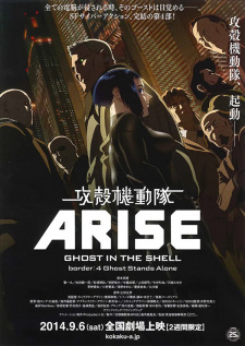 Poster for Koukaku Kidoutai Arise: Ghost in the Shell - Border:4 Ghost Stands Alone