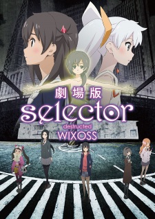 Poster for Selector Destructed WIXOSS Movie