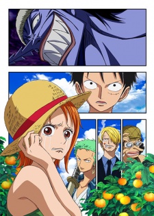 Poster for One Piece: Episode of Nami - Koukaishi no Namida to Nakama no Kizuna