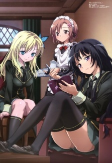 Poster for Boku wa Tomodachi ga Sukunai: Yaminabe wa Bishoujo ga Zannen na Nioi